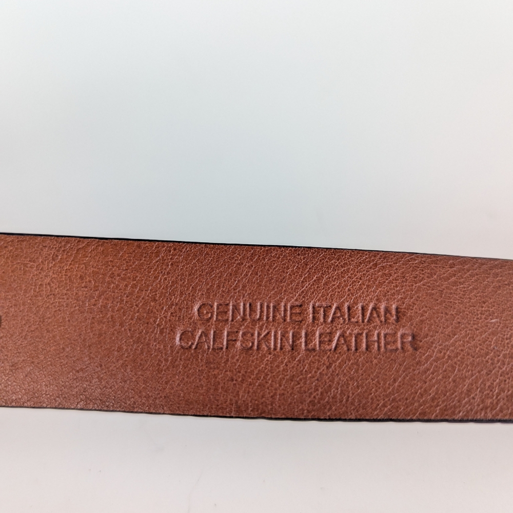 Johnston & Murphy Black and Brown Leather Belt - Picture 10 of 10